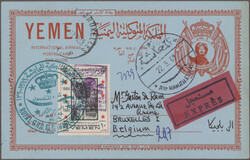 1900 from ca., accumulation of hundreds of "all world" postal ...