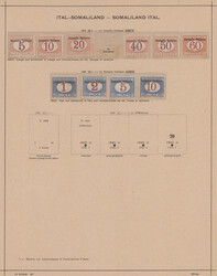 1893/1920 (ca.), Italian colonies Eritrea+Somalia plus some Ethiopia, ...
