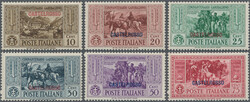 1932 'Gariabaldi' 8 complete sets with the different island ...