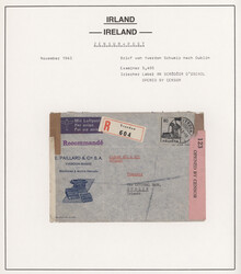 1886/1980 (ca.), sophisticated assortment of apprx. 30 entires (plus ...