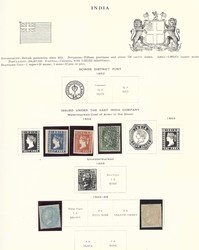 7460: Sammlungen und Posten Indische Staaten - Lot