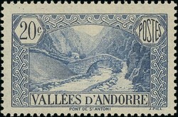 1670: Andorra Französische Post