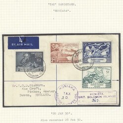 7999: British Solomon Islands - Covers bulk lot
