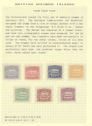 7999: British Solomon Islands - Stamps bulk lot