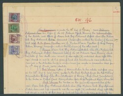 3655: Japan Besetzung II. WK Malaya Penang - Stempelmarken