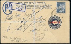 Malaya. Covers and Cancellations. Johore. 1944 (18 Jan.) Straits ...