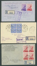 Malaya. Covers and Cancellations. Penang. 1942-45 envelopes (6, four ...