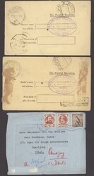 Tibet. British Indian Post Offices. Pharijong. Incoming Mail: 1935-53 ...