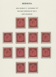 1880: Bermuda - Bulk lot