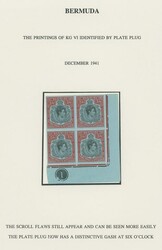 Bermuda. 1938-53 Keyplate High Values. 1938-53 keyplate mint range ...