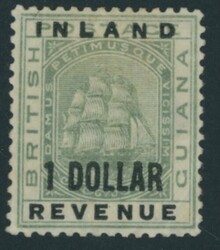 2950: British Guiana - Fiscal stamps