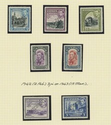 Cyprus. A range overprinted or perforated "specimen", including ...