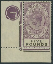 2790: Gibraltar - Plate number set