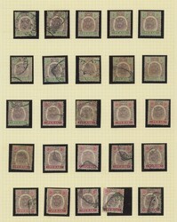 Malaya and States. Perak. 1891-1971 mint and used collection on album ...