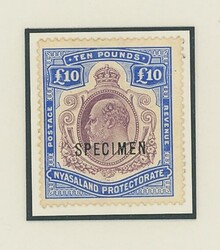 4725: 尼亞薩蘭 - Bulk lot