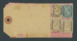 Bechuanaland. Covers and Cancellations . Parcel Labels. 1916 (13 Jan ...