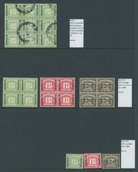 Bechuanaland. Postage Due. 1926-61 mint and used group on Hagner ...