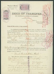 1885: Betschuanaland - Verrechnungsmarken