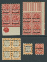 1885: ベチュアナランド - Revenue stamps