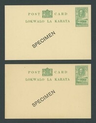 Bechuanaland. Postal Stationery. A KGV group of unused (19) including ...