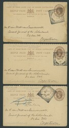 Nyasaland. Covers and Cancellations. The following nine lots comprise ...