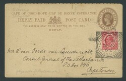 Nyasaland. Covers and Cancellations. The following nine lots comprise ...