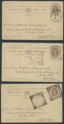 Nyasaland. Covers and Cancellations. The following nine lots comprise ...