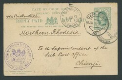 Rhodesia. Covers and Cancellations. The following seven lots comprise ...