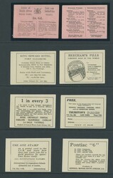 South Africa. Booklets. 1927-31 group of three exploded booklets (3) ...