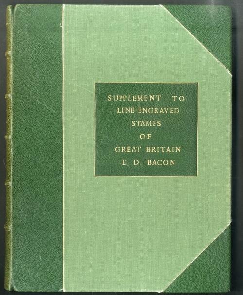 Great Britain. Literature. "Supplement to the Line Engraved Postage ...