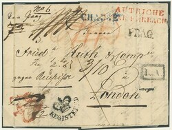 Great Britain. Postal History. 1833 (17 Jun) entire letter from ...