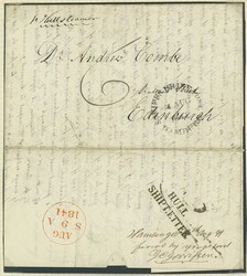 Great Britain. Postal History. 1837-60, a selection of Hull Ship ...