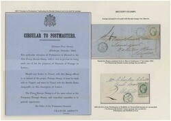 Great Britain. Postal Fiscal Stamps. The valuable and comprehensive ...