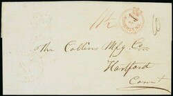 Crowned Circle Handstamps. Nova Scotia. 1849 (8 Jun) entire letter ...