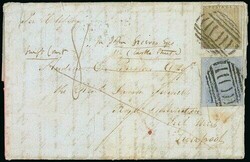 Australian Colonies. New South Wales. 1852 (12 Nov.) entire letter ...