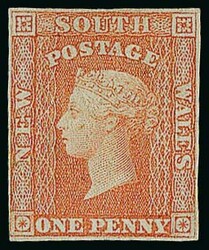 Australian Colonies. New South Wales. 1854-56 Diadem Issue. Die ...