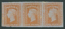 Australian Colonies. New South Wales. 1854-56 Diadem Issue. Die ...