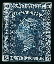 Australian Colonies. New South Wales. 1854-56 Diadem Issue. Die ...