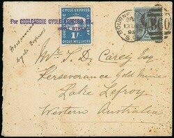 Australian Colonies. Western Australia. Coolgardie Cycle Express. ...