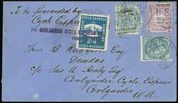 Australian Colonies. Western Australia. Coolgardie Cycle Express. ...