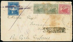 Australian Colonies. Western Australia. Coolgardie Cycle Express. ...