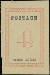 Madagascar. British Consular Mail. 1886 "postage" 29½mm. long. No ...