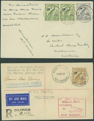 New Guinea. Mandated Territory. Airmails. 1932 (23 Mar.) envelope ...
