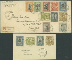 Papua. Covers and Cancellations. 1932-39 envelopes (5) all bearing ...