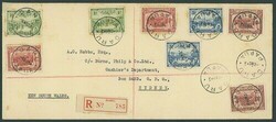 Papua. Covers and Cancellations. 1934-39 envelopes (21, fifteen ...
