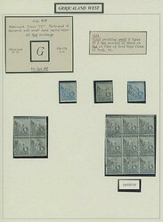 Griqualand West. Issued Stamps. 1878-79 Cape Stamps Overprinted with ...