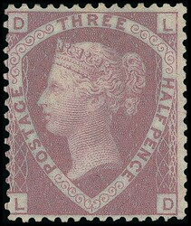 Great Britain. 1870-74. 1860 Prepared for Use but not Issued ...