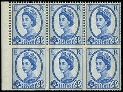 Great Britain. Queen Elizabeth II. 1960-67 4d. deep ultramarine ...