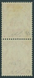 Cameroon. 1915 (12 July). 1d. on 10pf. carmine, vertical pair variety ...