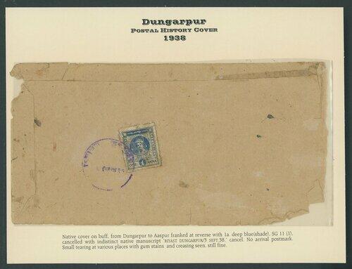 Image 1 for lot number 3467 for Spink 25032 - Stamps and Covers of British Asia featuring the 'Imperial' Collection of Indian Telegraphs and Revenues